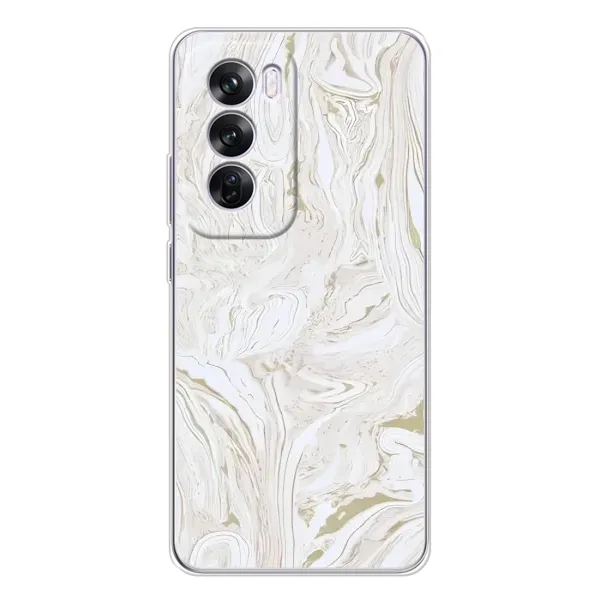 Чехол с принтом «Белый мрамор» для OPPO Reno 12 Pro Чехол с принтом «Белый мрамор» для OPPO Reno 12 Pro