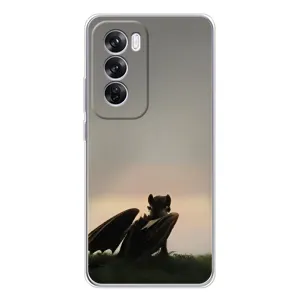 Чехол как приручить дракона на OPPO Reno 12 Pro (Беззубик)