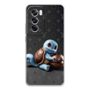 Брендновые Чехлы для OPPO Reno 12 Pro - (PREMIUMPrint) (Черепашка)