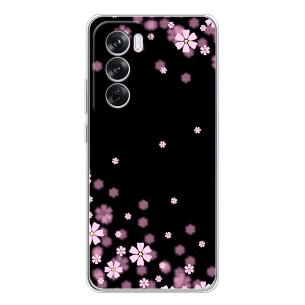 Чехол с принтом «Цветочки маленькие» для OPPO Reno 12 Pro