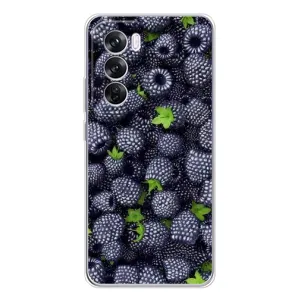 Чохли з фруктами для OPPO Reno 12 Pro (VPrint) (Ожина)