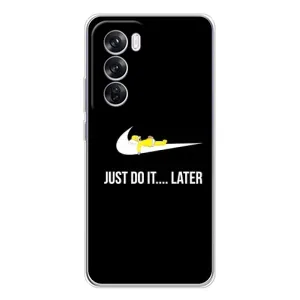 Чехол с Симпсонами для OPPO Reno 12 Pro (VPrint) (Гомер Later)