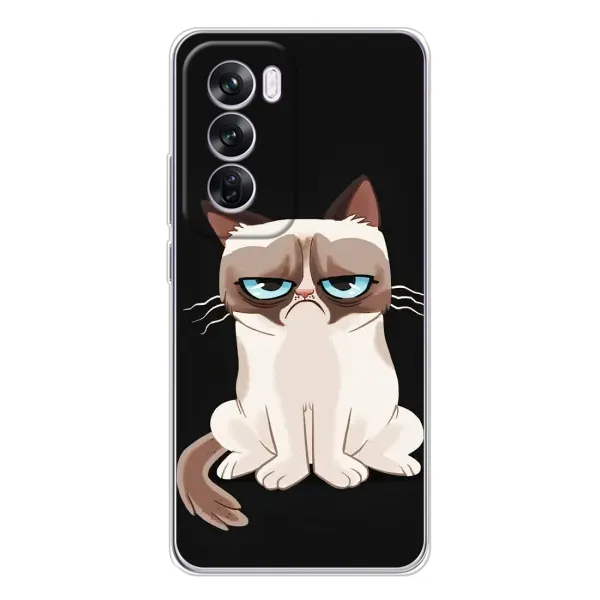 Чехол с принтом «Грустный кот» для OPPO Reno 12 Pro Чехол с принтом «Грустный кот» для OPPO Reno 12 Pro