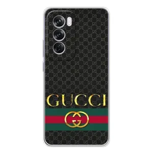 Чохли GUCCI для Оппо Рено 12 Про (AlphaPrint) (Gucci оригінал)