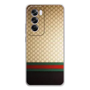 Чохли GUCCI для Оппо Рено 12 Про (AlphaPrint) (Гуччі Фон)