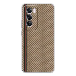 Чохли GUCCI для Оппо Рено 12 Про (AlphaPrint) (Гуччі полоса)