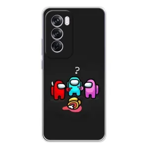 Чехол Амонг Ас для OPPO Reno 12 Pro (AlphaPrint) (Импостер)