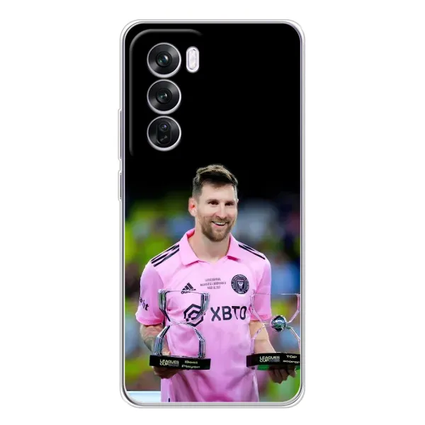 Чохол з принтом «Кубки Мессі» для OPPO Reno 12 Pro Чохол з принтом «Кубки Мессі» для OPPO Reno 12 Pro