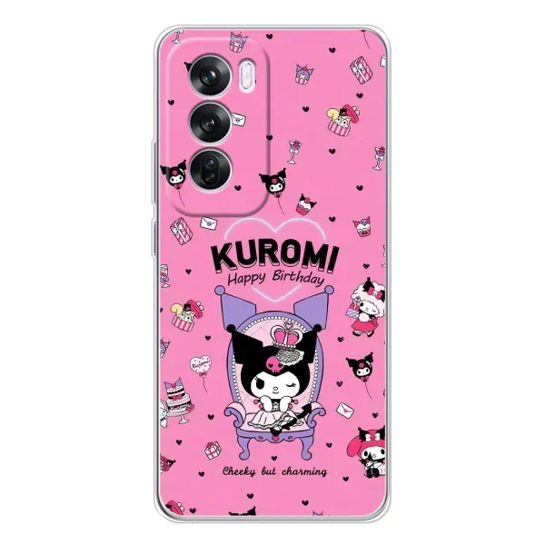 Чехол с принтом «KUROMI» для OPPO Reno 12 Pro