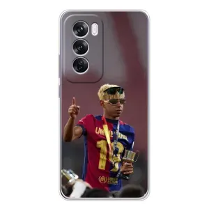 Чехол с футболистом Ламин Ямаль OPPO Reno 12 Pro