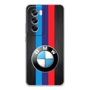Чохол для Оппо Рено 12 Про - з принтом БМВ (AlphaPrint) (Лого BMW)