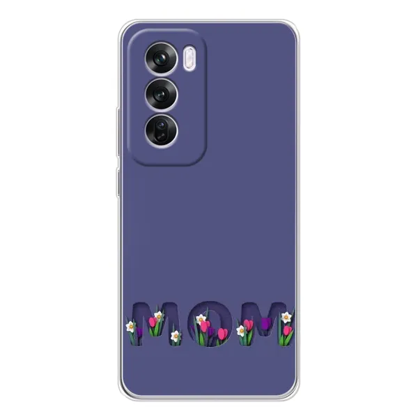 Чохол з принтом «Мама в квітах» для OPPO Reno 12 Pro Чохол з принтом «Мама в квітах» для OPPO Reno 12 Pro