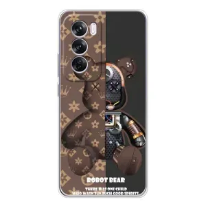 Крутые Чехлы Луи Виттон для OPPO Reno 12 Pro (AlphaPrint) (Медведь Луи Витон)