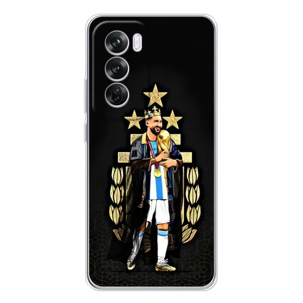 Чохол з принтом «Мессі Король» для OPPO Reno 12 Pro Чохол з принтом «Мессі Король» для OPPO Reno 12 Pro