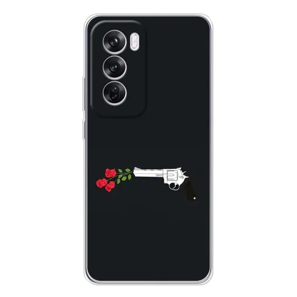 Чехол с принтом «Неожиданные цветы» для OPPO Reno 12 Pro Чехол с принтом «Неожиданные цветы» для OPPO Reno 12 Pro