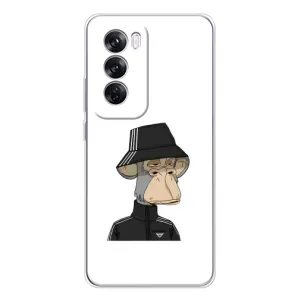 Чохли з Мавпами NFT для OPPO Reno 12 Pro (AlphaPrint) (мавпа NFT Adidas)