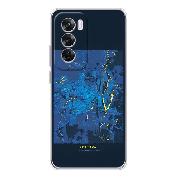 Чохол з принтом «Полтава» для OPPO Reno 12 Pro