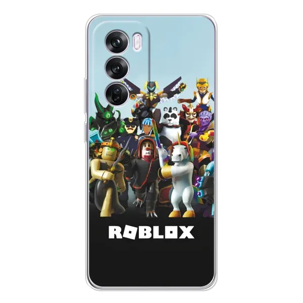 Чехол с принтом «ROBLEX» для OPPO Reno 12 Pro