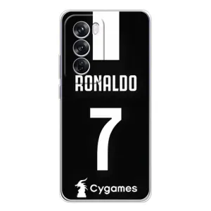 Чехол Криштиану Роналду для OPPO Reno 12 Pro (AlphaPrint) (RONALDO 7)
