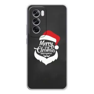 Рождественские Чехлы для OPPO Reno 12 Pro (VPrint) (Санта Крисмас)
