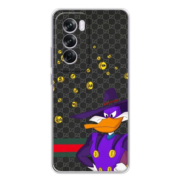 Чехол с принтом «Утка Гуччи» для OPPO Reno 12 Pro