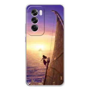 Чехол с мультфильмом Моана OPPO Reno 12 Pro (Закат Ваяна)