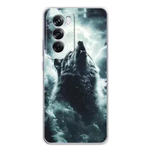 Чехол с картинкой «Хищники» для OPPO Reno 12 Pro