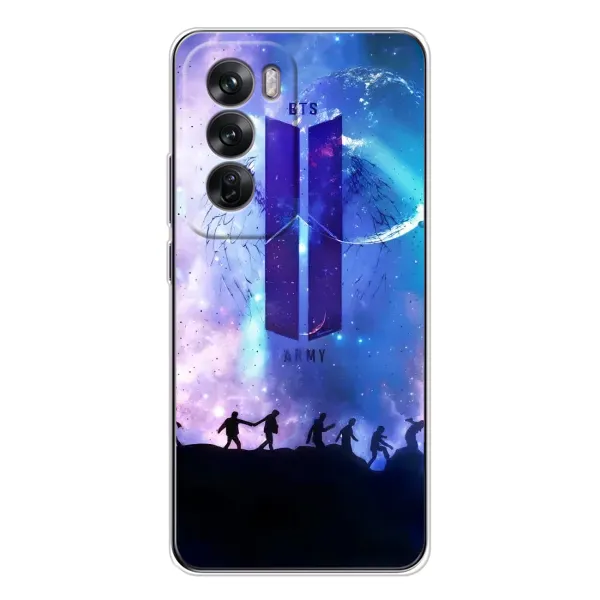 Чехол с принтом «Army BTS» для OPPO Reno 12