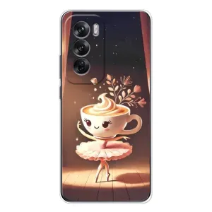 Чохол з мемом Тралалело тралала на OPPO Reno 12 (Балерина капучина)