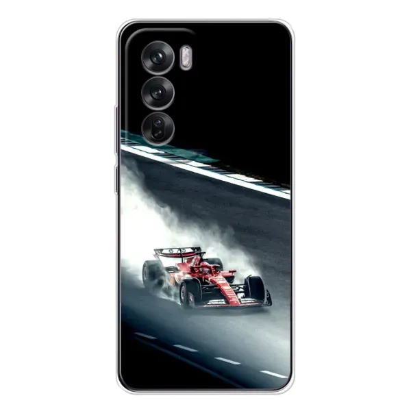 Чехол с принтом «Болид гоночный» для OPPO Reno 12