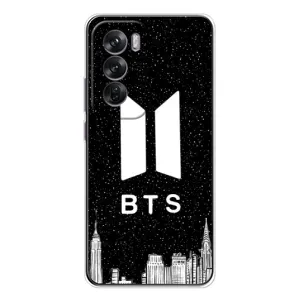 Чохли BTS для OPPO Reno 12 (AlphaPrint) (БТС Лого)