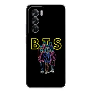 Чохли BTS для OPPO Reno 12 (AlphaPrint) (BTS стайл)