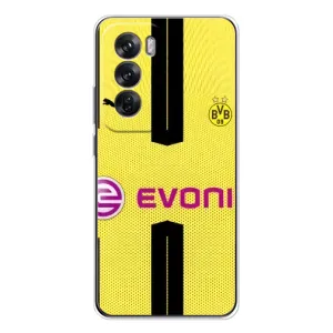 Чехлы для OPPO Reno 12 (VPrint) - Футбольные клубы (BVB)