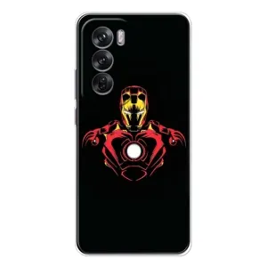 Чохли з героями Марвел OPPO Reno 12 (VPrint) (Залізна людина)