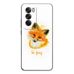 Чохли з картинкою Лисичка для OPPO Reno 12 (VPrint) (Дівчинка Лиса)