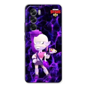 Чехлы Brawl Stars для OPPO Reno 12 (AlphaPrint) (Емз Бравл Старс)