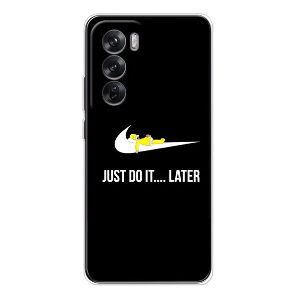 Чохол з принтом «Гомер Later» для OPPO Reno 12