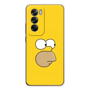 Чjхол з Сімпсонами для OPPO Reno 12 (VPrint) (Гомер)