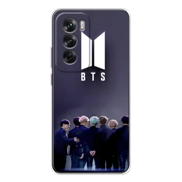 Чехол с принтом «Группа BTS» для OPPO Reno 12