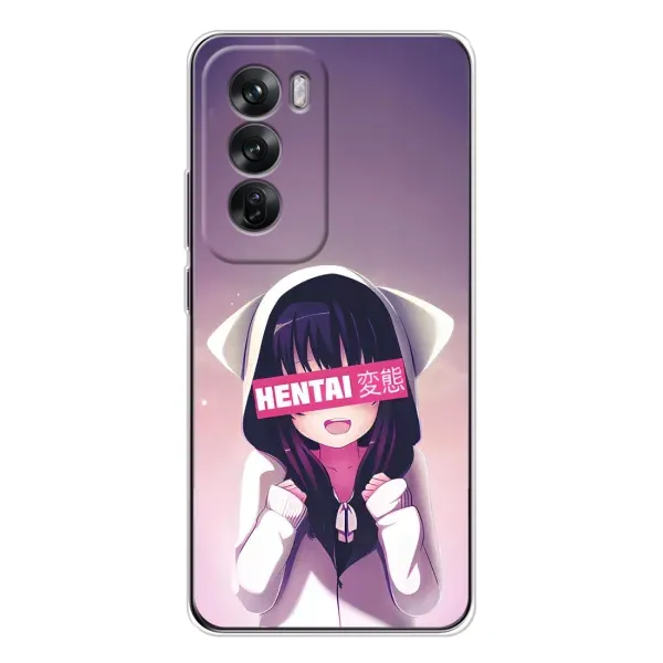 Чехол с принтом «Hentai chan» для OPPO Reno 12 Чехол с принтом «Hentai chan» для OPPO Reno 12