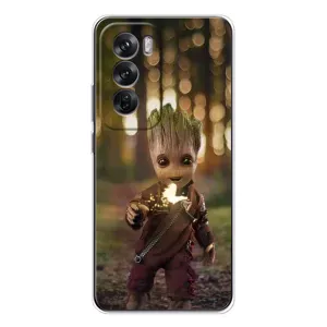 Чохол МАРВЕЛ для Оппо Рено 12 (AlphaPrint) (I am Groot)