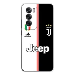 Чехлы для OPPO Reno 12 (VPrint) - Футбольные клубы (Juventus)