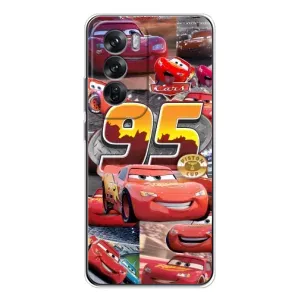 Силіконовий чохол Маквін для OPPO Reno 12 (Колаж Блискавка Маквін)