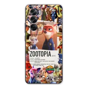 Чохол Зоотрополіс на OPPO Reno 12 (Постер Зоотрополіс)