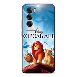 Чохол Король лев на Оппо Рено 12 (Постер Король Лев)