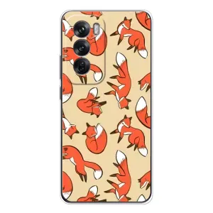 Чохли з картинкою Лисичка для OPPO Reno 12 (VPrint) (Лисички)
