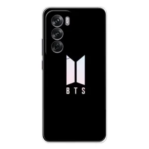 Чохли BTS для OPPO Reno 12 (AlphaPrint) (Лого BTS)