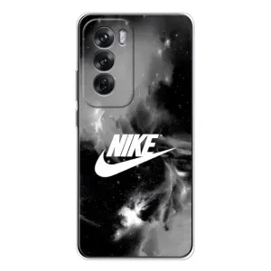Чохол для OPPO Reno 12 - з принтом Найк (AlphaPrint) (Лого Найк)