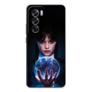 Чохол з дизайном Венздей 2 на OPPO Reno 12 (Магічна сфера Венздей)