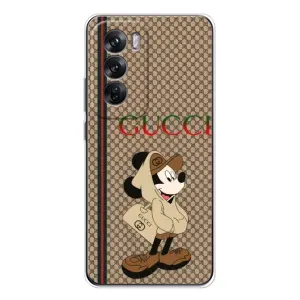 Чохли GUCCI для Оппо Рено 12 (AlphaPrint) (Mickey GUCCI)